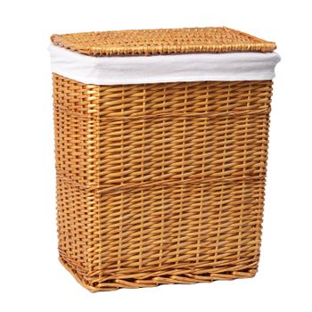 Ammer WB-370-M Плетеная корзина для белья с крышкой — фото 8, Корзины для белья