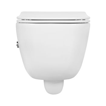 Унитаз подвесной с функцией биде безободковый фарфоровый AQUATEK ДИВА AQ2012B-00 510*350*360 мм, гор — фото 9, Подвесные унитазы