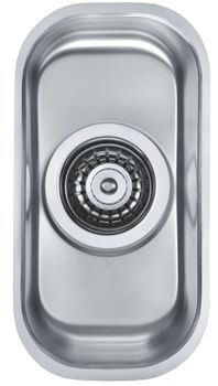 Мойка для кухни VARIANT 110 SAT 148X300X120 в комплекте с сифоном 1130550, — фото 1, Кухонные мойки