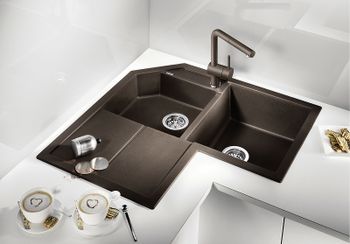 Смеситель для кухни Blanco Linus-S Silgranit 516697 Кофе — фото 4, Смесители для кухни