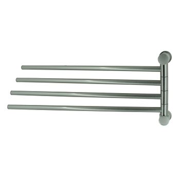 K-1034NICKEL Держатель полотенец четверной — фото 2, Полотенцедержатели