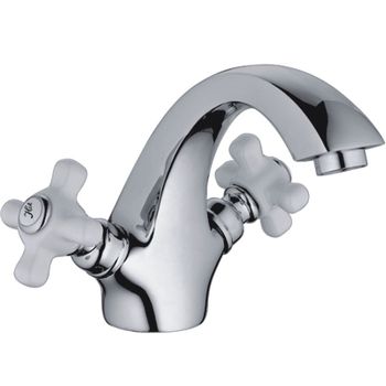 Смеситель для раковины Haiba HB1018 Хром — фото 1, Смесители для раковины