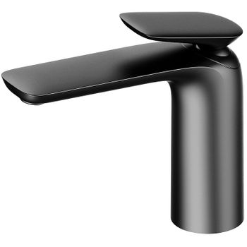 Смеситель для раковины AQUAme Como AQM6510GM Оружейный металл — фото 1, Смесители для раковины