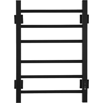 Электрический полотенцесушитель Energy Relo 600x400 EETR0RELO06040R905M Черный матовый — фото 1, Электрические полотенцесушители