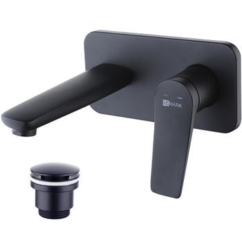 Смеситель для раковины Lemark Bronx LM3726BL Черный — фото 1, Смесители для раковины