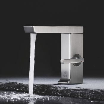 Смеситель для раковины Rose R18T R1801T Оружейная сталь — фото 3, Смесители для раковины