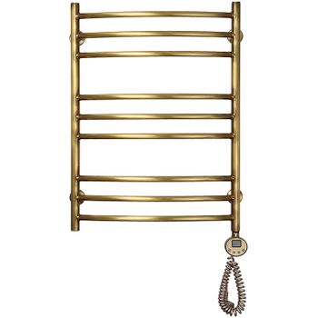 Электрический полотенцесушитель Domoterm Калипсо П9 500x700 АБР ER Античная бронза — фото 1, Электрические полотенцесушители