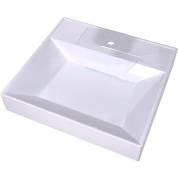 Раковина Altasan Vilora 60 UPP60VILORAs на стиральную машину Белая — фото 1, Раковины на стиральную машину