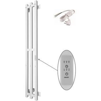 Электрический полотенцесушитель Altasan АргоПроф 120х17 АргоПроф12017БМ Белый матовый — фото 1, Электрические полотенцесушители