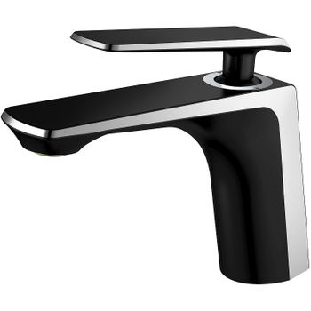 Смеситель для раковины Haiba HB10548-7 Черный Хром — фото 1, Смесители для раковины