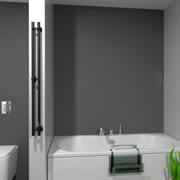 Электрический полотенцесушитель Маргроид Inaro 1200x60 Inaro-1206-1049-9005R правый Черный матовый — фото 7, Электрические полотенцесушители