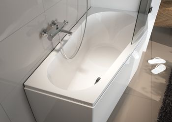 Акриловая ванна Riho Delta 150x80 B067001005 (BB8100500000000) L без гидромассажа — фото 2, Акриловые ванны