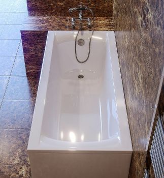 Ванна из искусственного камня Astra Form Нью-Форм 170х75 01010005 без гидромассажа — фото 5, Ванны из искусственного камня