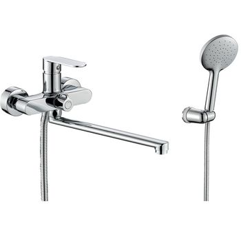 Смеситель для ванны Rush Luson LU1630-51 универсальный Хром — фото 1, Смеситель для ванны