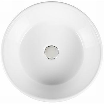 Раковина-чаша Bond 39 S53-390 Белая глянцевая — фото 5, Раковины накладные