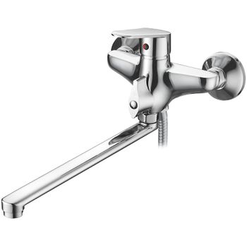 Смеситель для ванны Accoona H69 A7169 универсальный Хром — фото 1, Смеситель для ванны