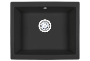 Granula-5551, ТУРМАЛИН, кухонная мойка, кварц — фото 1, Кухонные мойки