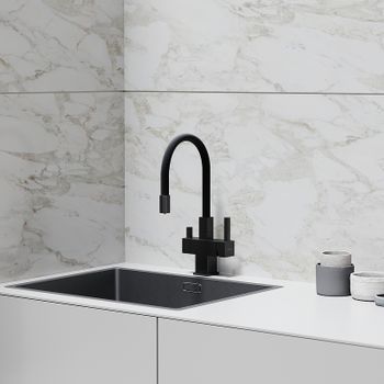 Смеситель для кухни Sancos Arno SC4005MB Черный матовый — фото 7, Смесители для кухни