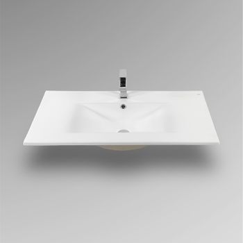 Раковина Bond 90 S05-900 Белая глянцевая — фото 4, Раковины встраиваемые сверху