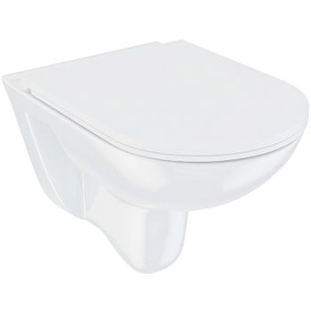 Унитаз Iddis Zodiac ZDCRDSEi25 подвесной с сиденьем Микролифт — фото 1, Подвесные унитазы