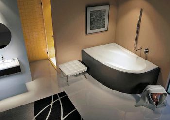 Акриловая ванна Riho Lyra 140x90 B019001005 (BA6500500000000) R без гидромассажа — фото 2, Акриловые ванны