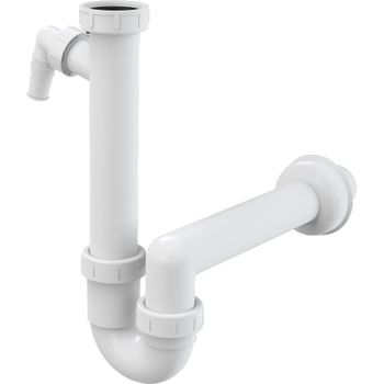 Сифон для кухонной мойки Alcaplast A81-DN40 Белый — фото 1, Сифоны для кухонной мойки