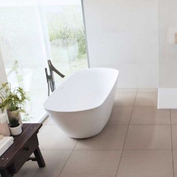 Ванна из искусственного камня Riho Bilo 165х77 B128001105 (BS6500500000000) без гидромассажа — фото 2, Ванны из искусственного камня