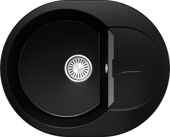 Кухонная мойка Polygran ATOL-620 (№316 Космос) — фото 1, Кухонные мойки