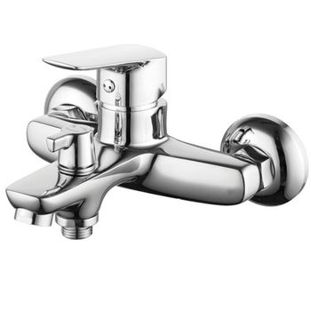 Смеситель для ванны Iddis Vibe VIBSB02i02WA Хром — фото 1, Смеситель для ванны