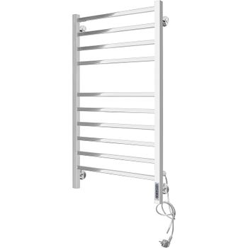 Электрический полотенцесушитель Domoterm Квадро П10 500x1000 EK R Хром — фото 4, Электрические полотенцесушители