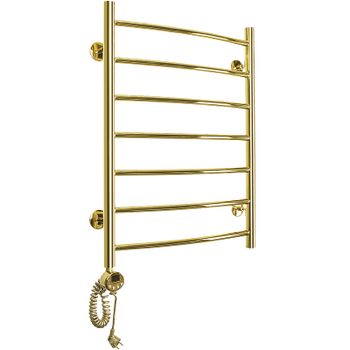 Электрический полотенцесушитель Domoterm Калипсо П7 500x700 EL Золото — фото 4, Электрические полотенцесушители
