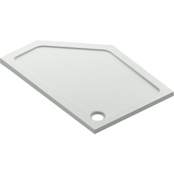 Акриловый поддон для душа Bas Пента 120х80 L ПН00064 Белый — фото 3, Акриловые душевые поддоны