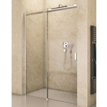 Душевая дверь в нишу Riho Baltic 159 G002003120 (GE0070500) профиль Хром стекло прозрачное — фото 1, Раздвижные душевые двери