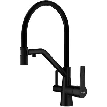 Смеситель для кухни Raglo R80.62.06 Черный матовый — фото 1, Смесители для кухни