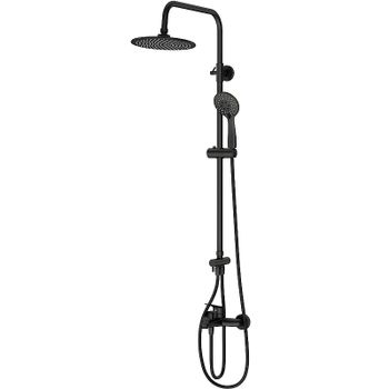 Душевая система Laguraty 7005 Черный — фото 1, Душевые стойки