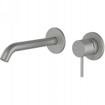 Смеситель для раковины Remer X-Style Inox SSX15P Нержавеющая сталь — фото 1, Смесители для раковины