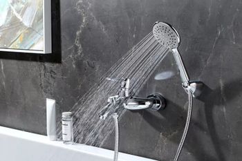 Смеситель для ванны Lemark Atlantiss LM3254C Хром — фото 4, Смеситель для ванны