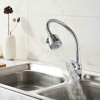 Смеситель для кухни Ledeme H02-B 4302-BL Хром — фото 3, Смесители для кухни