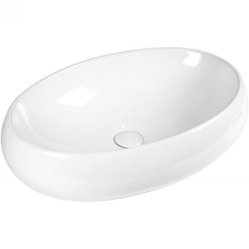 Раковина-чаша Bond 60 S58-600 Белая глянцевая — фото 1, Раковины накладные