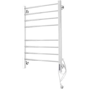 Электрический полотенцесушитель Domoterm Куба П8 500x800 EK R Хром — фото 4, Электрические полотенцесушители