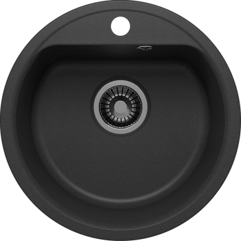 Кухонная мойка QUARTZBOND BOND-480 (Уголь) — фото 1, Кухонные мойки