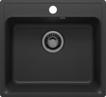 Кухонная мойка QUARTZBOND BOND-530 (Уголь) — фото 1, Кухонные мойки
