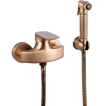 Гигиенический душ со смесителем Remer iC31RELVO Бронза — фото 1, Гигиенические души
