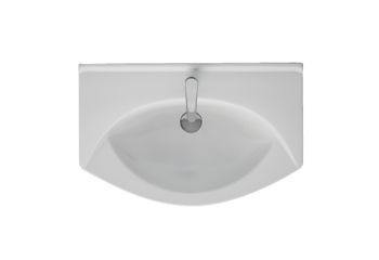 ЛАГУНА, 75 см, мебельный умывальник, керамический — фото 3, Мини-раковины