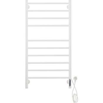 Электрический полотенцесушитель Domoterm Медея DMT Медея П10 500x1000 EK R Белый матовый — фото 1, Электрические полотенцесушители