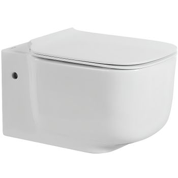 Унитаз BelBagno Vaso BB127CH подвесной без сиденья — фото 1, Подвесные унитазы