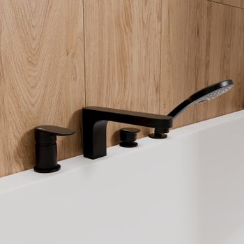 Elbe 7455 Смеситель на борт ванны, 4 отверстия — фото 2, Смеситель для ванны