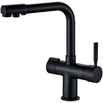 Смеситель для кухни Haiba HB70088-7 Черный — фото 1, Смесители для кухни