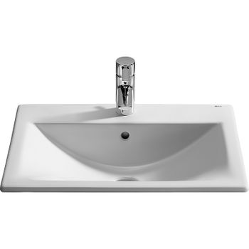 Раковина Roca Diverta 55 32711600Y Белая — фото 1, Раковины встраиваемые сверху