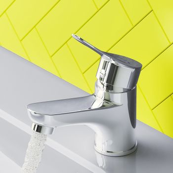 Смеситель для раковины Dorff Norma D1002100 Хром — фото 5, Смесители для раковины